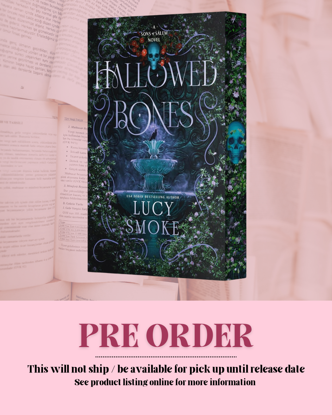 Hallowed Bones by Lucy Smoke (Book 1) *PREORDER*