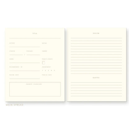 Cool Kids Read - Book Log Reading Journal