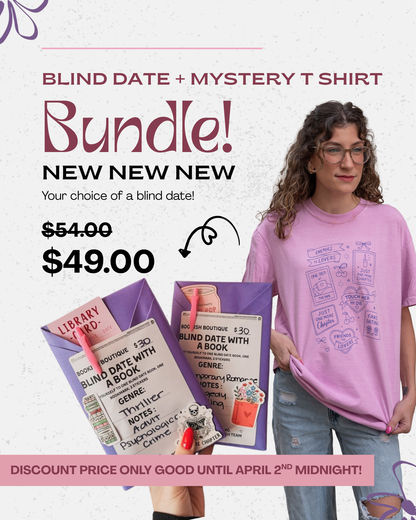 Blind Date + Mystery Tee Bundle