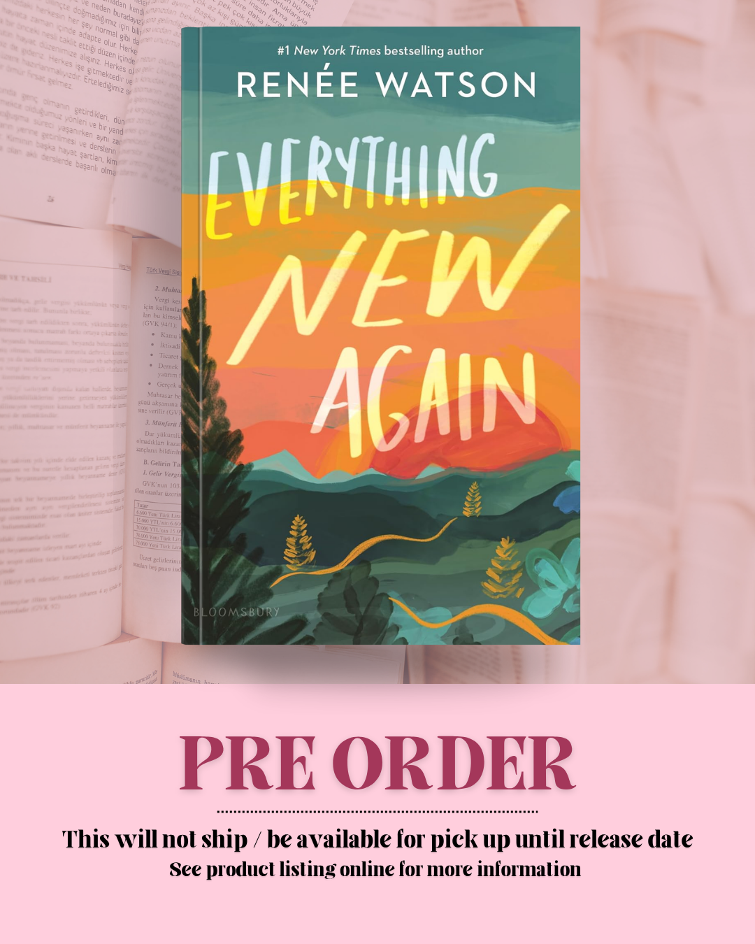 Everything New Again by Renée Watson *PREORDER*