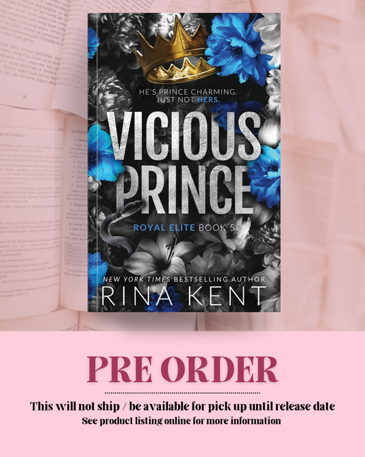 Vicious Prince by Rina Kent (Special Edition) (Book 5) *PREORDER*