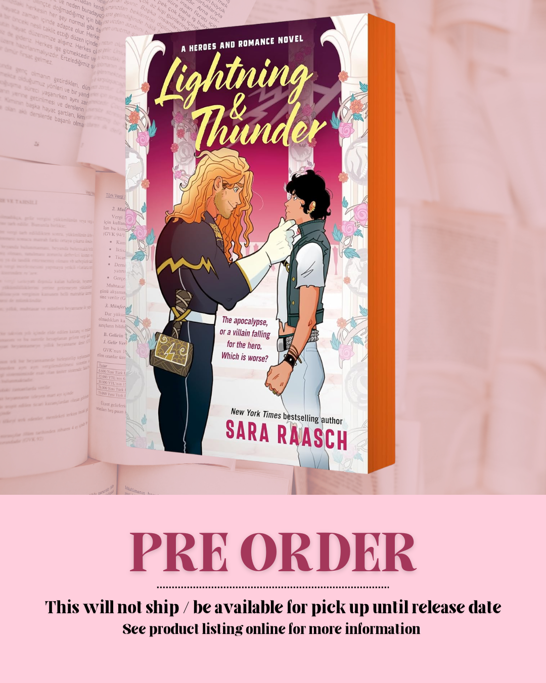 Lightning & Thunder by Sara Raasch (Book 1) *PREORDER*