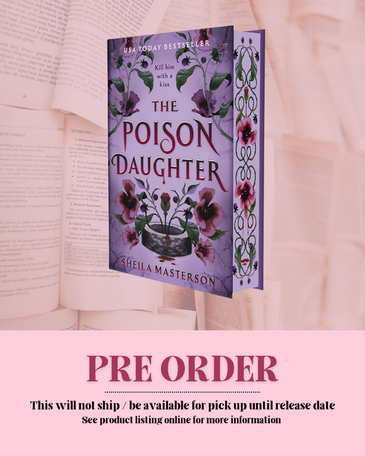 The Poison Daughter by Sheila Masterson *PREORDER*