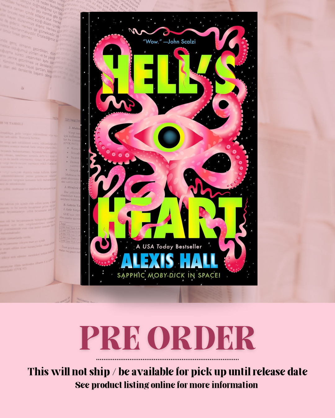 Hell's Heart by Alexis Hall *PREORDER*